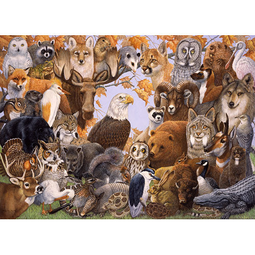 North American Animals 300 pcs