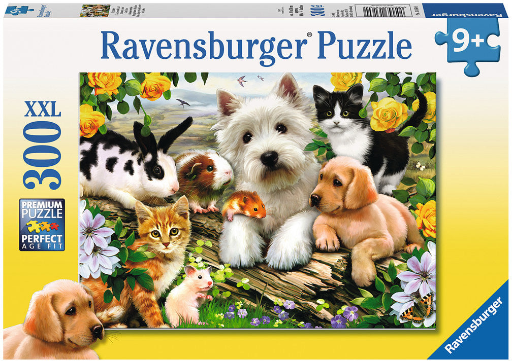 happy animal buddies 300 pc puzzle