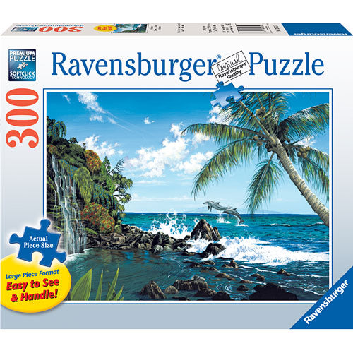 Dolphin Cove 300 pc Large Piece Format Puzzle
