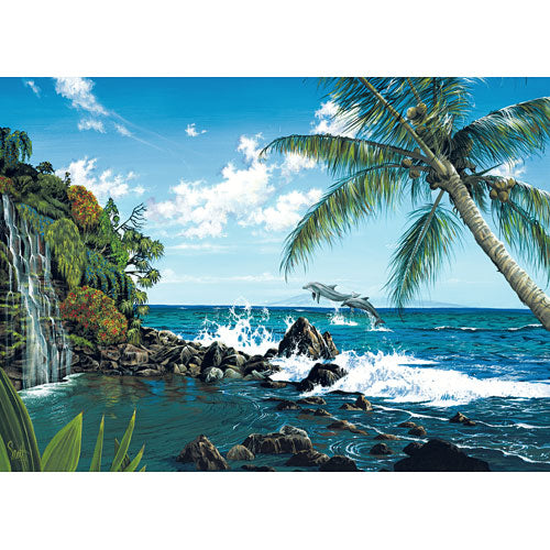 Dolphin Cove 300 pc Large Piece Format Puzzle