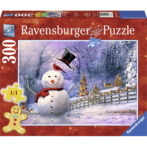the Magical Snowman (300 PC Puzzle)