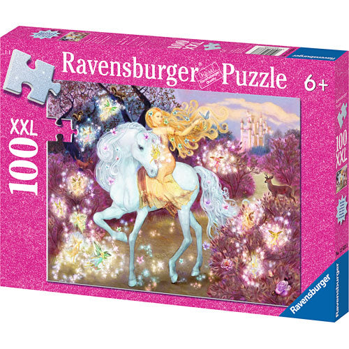 Riding in the Woods XXL Puzzle 100 pcs