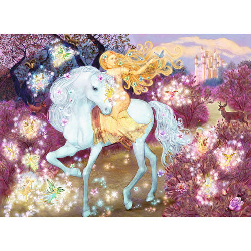 Riding in the Woods XXL Puzzle 100 pcs