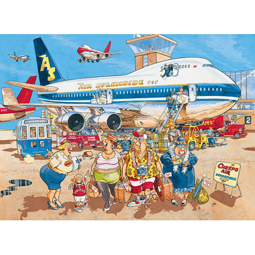 WASGIJ!  Plane Crazy Puzzle 500pc