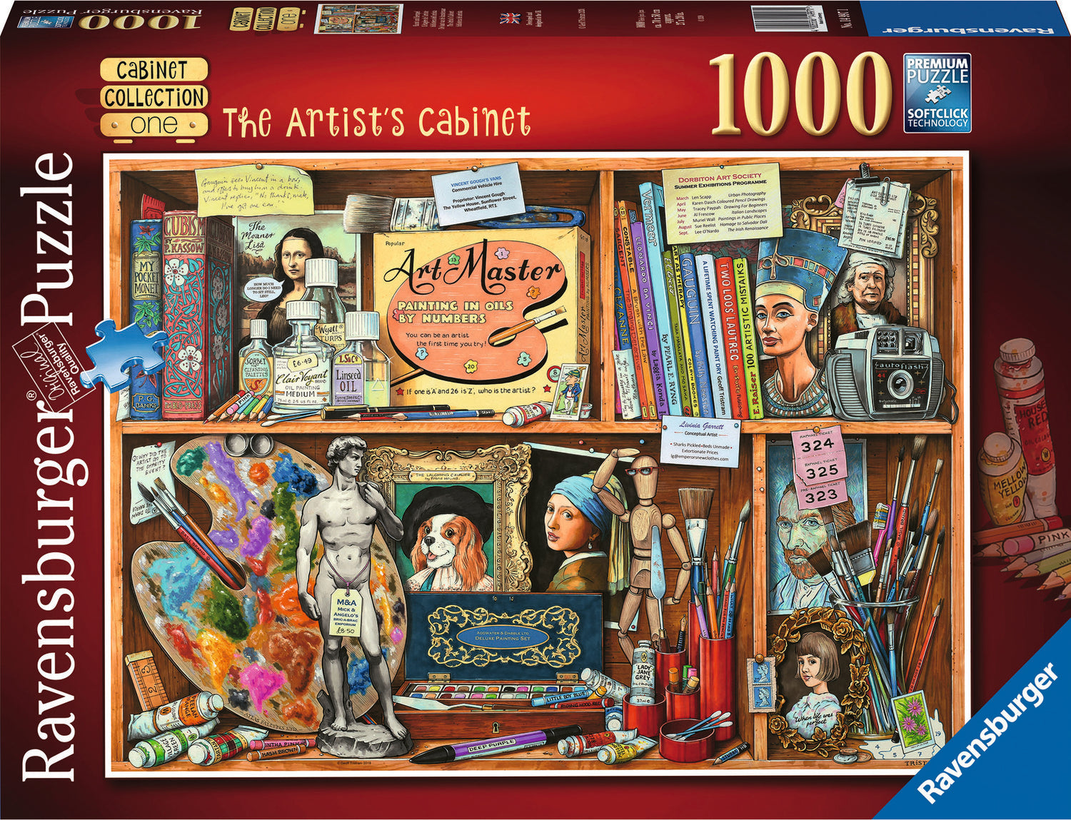 Artist's Cabinet (1000 pc Puzzle)