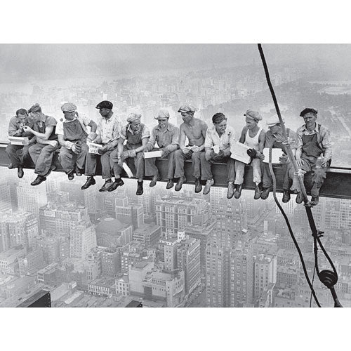 Lunchtime 1932 NYC 1000pc