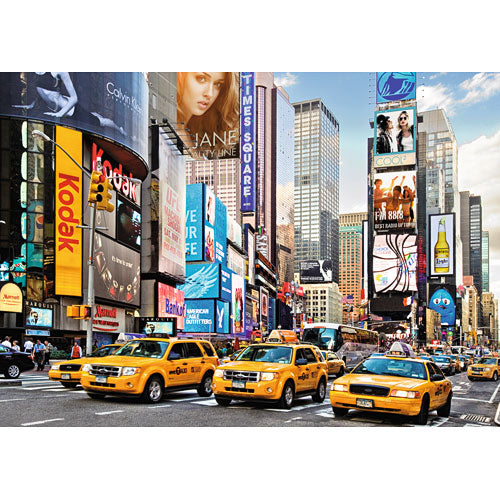 Colorful Activity at Times Square 1000pc Puzzle