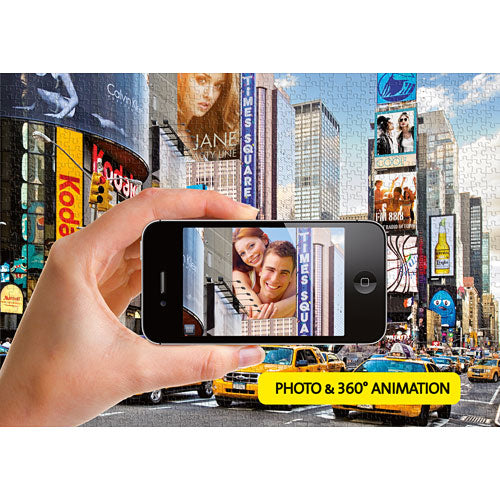 Colorful Activity at Times Square 1000pc Puzzle