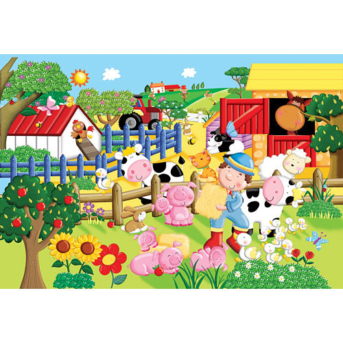 My Little Farm Floor Puzzle 24 pc