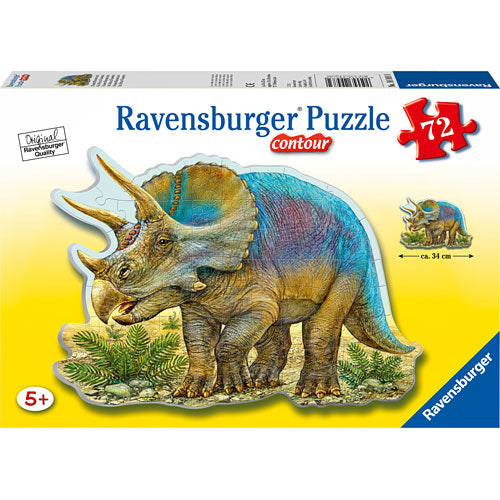 Triceratops 72 pc shaped Puzzle