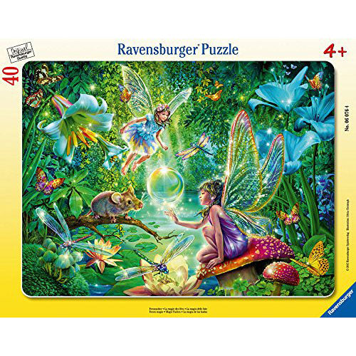 Ravensburger Fairy Magic Frame Puzzle (40-Piece)