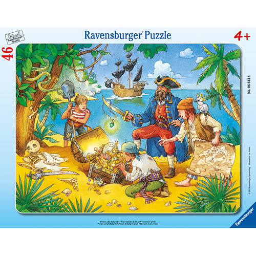 Pirates Seeking Treasure 46pc Tray Puzzle