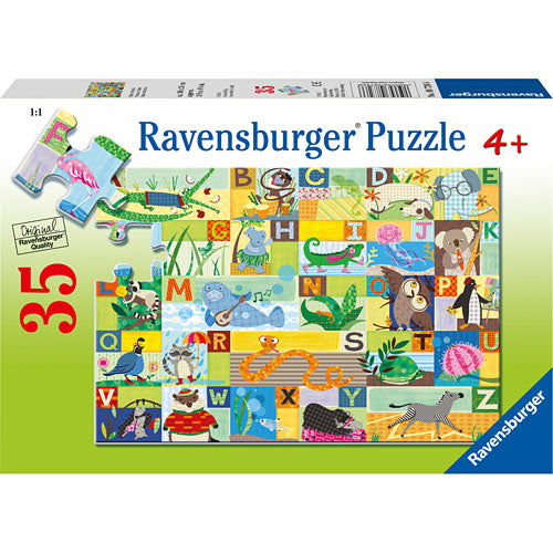 Alpha Animals 35 pc Puzzle
