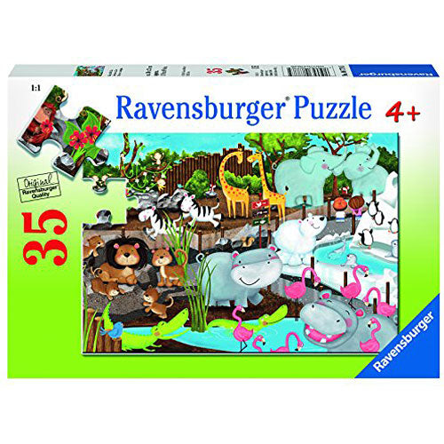 Ravensburger Day At The Zoo Jigsaw Puzzle (35 Piece)