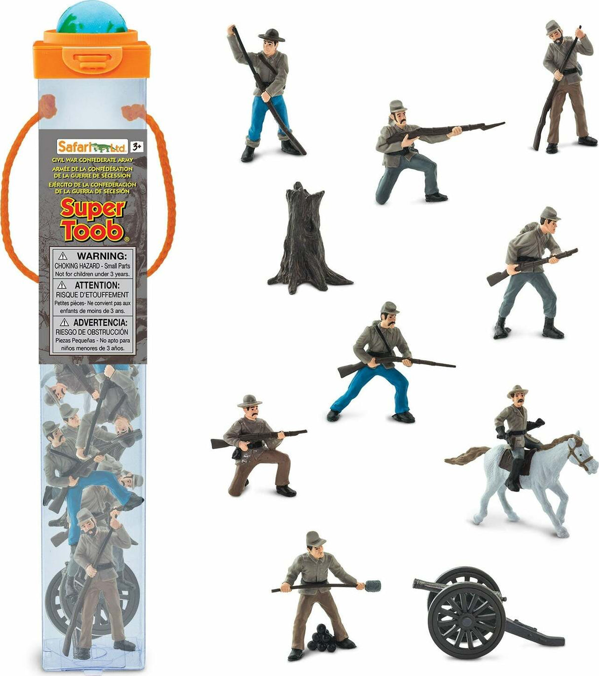 Civil War Confederate Army Super TOOB