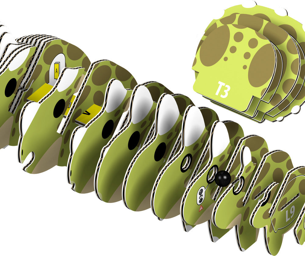 EUGY Triceratops 3D Puzzle