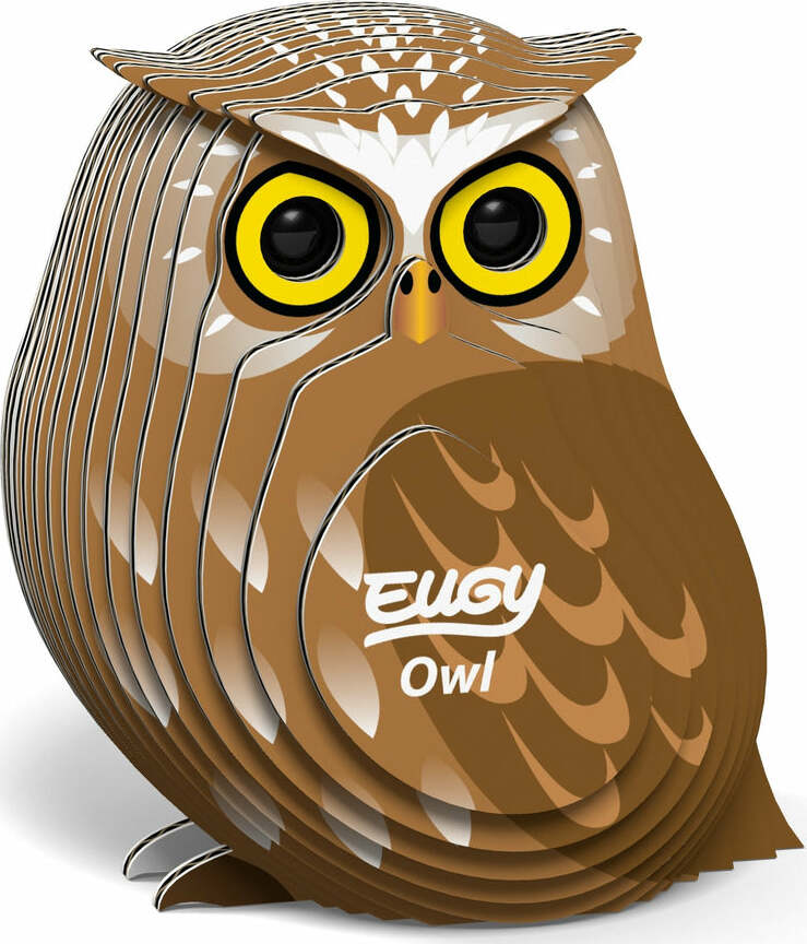 EUGY Owl 3D Puzzle