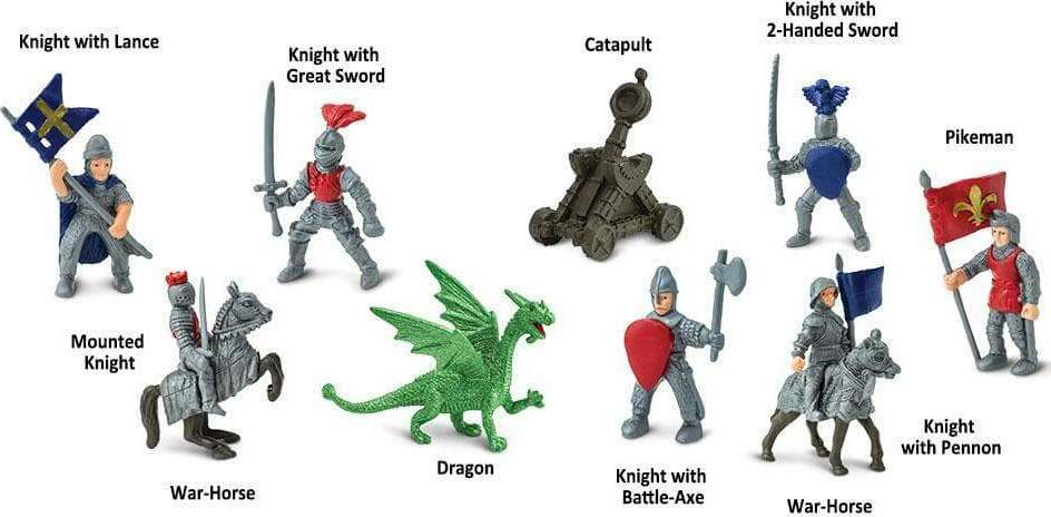 Toob Knights & Dragons