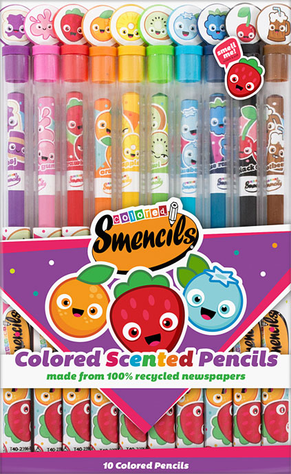 Colored Smencils 10-Pack