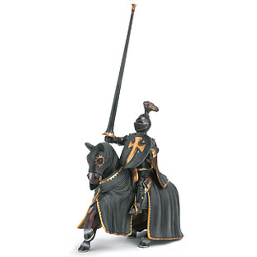 Black Knight on Horse