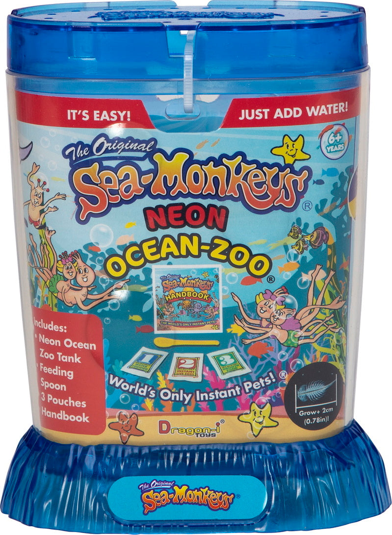 Sea-Monkey Ocean Zoo 6Pcs Neon