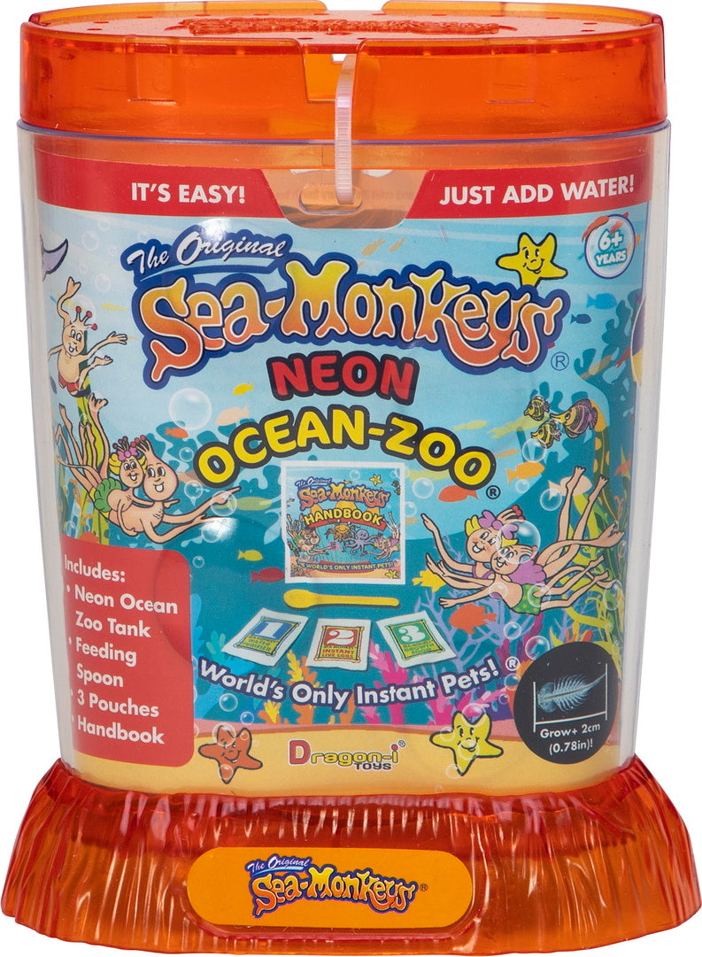 Sea-Monkey Ocean Zoo 6Pcs Neon