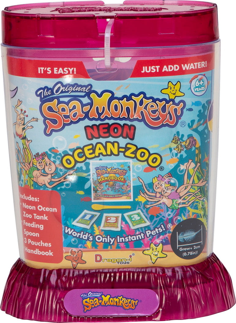 Sea-Monkey Ocean Zoo 6Pcs Neon