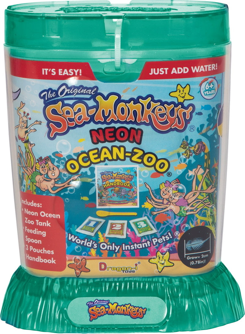 Sea-Monkey Ocean Zoo 6Pcs Neon