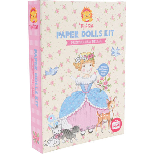 Princesses & Belles Paper Doll