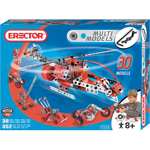 Erector 30 Model Set 352 pcs