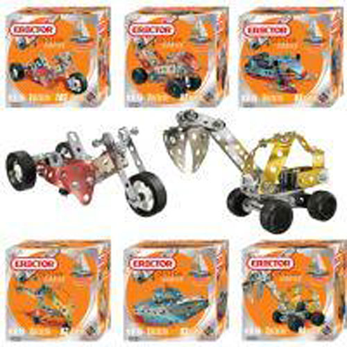 erector design kits assorted