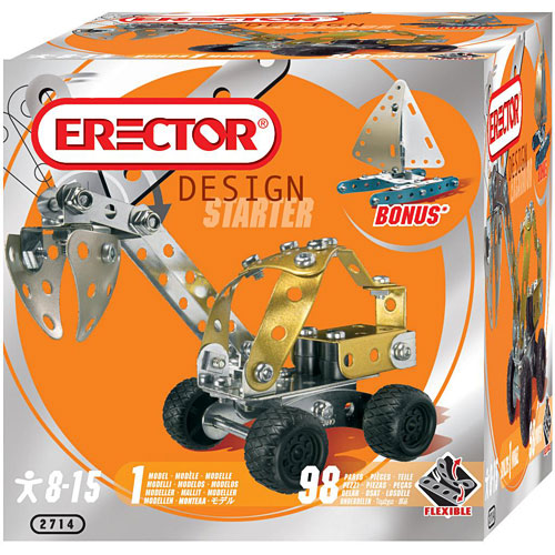 erector design kits assorted