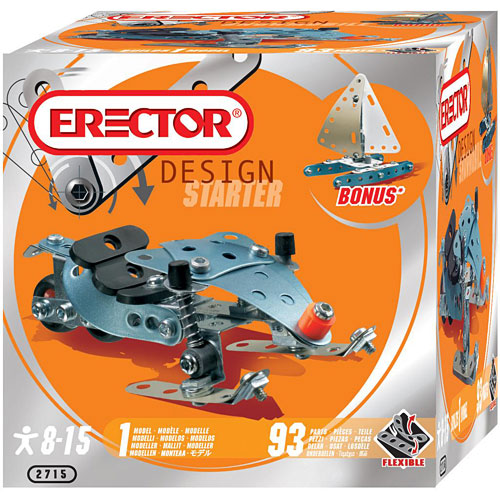 erector design kits assorted