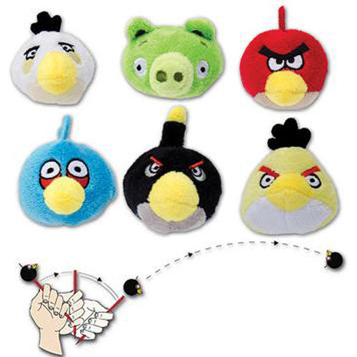Angry Bird Plush Flingers