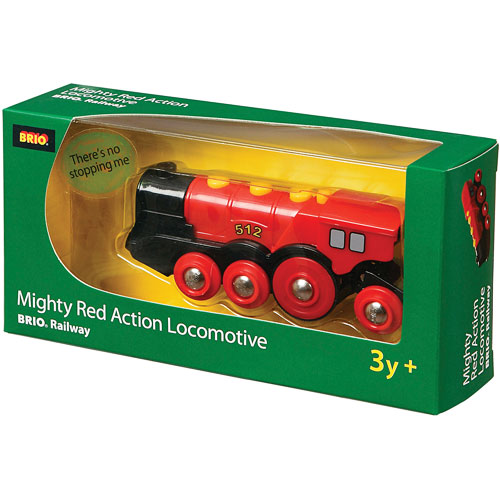 Brio Mighty Red Action Locomotive Catalog 2012