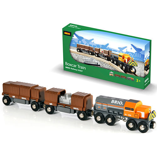 Brio Boxcar Train