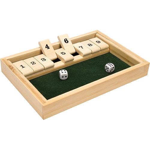 Bamboo Shut the Box Game