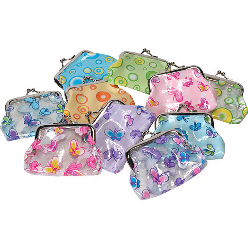 DOTS & BUTTERFLY COIN PURSES