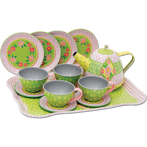 Children's Tin Tea Set