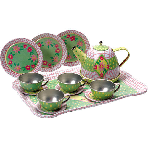 Children's Tin Tea Set