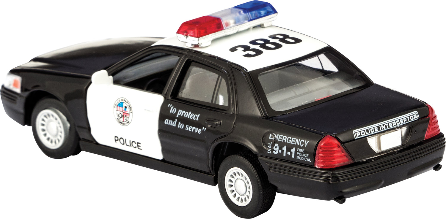 Die Cast Police Pullback