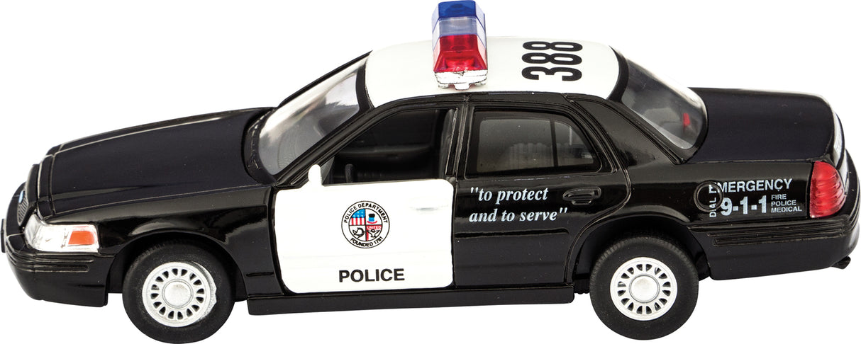 Die Cast Police Pullback