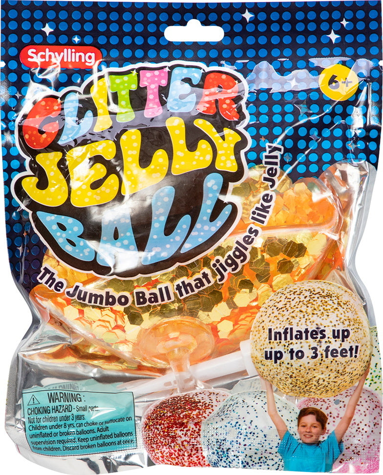 Jumbo Glitter Jelly Ball