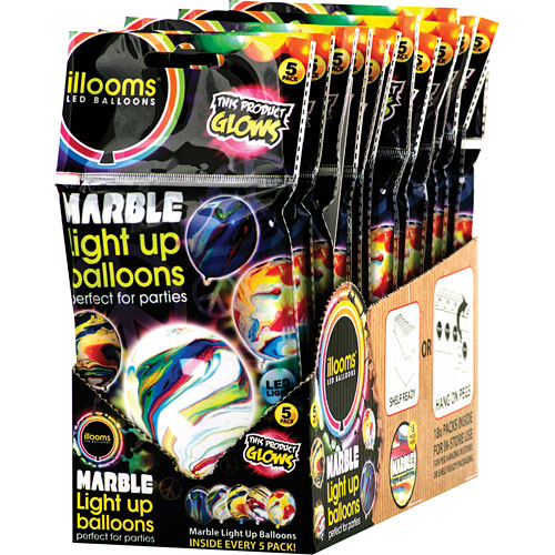 illoom Balloon 5pk Marble
