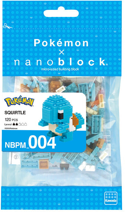 Nanoblocks - Squirtle - Pokemon