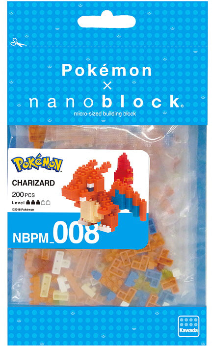 Nanoblocks - Charizard - Pokemon