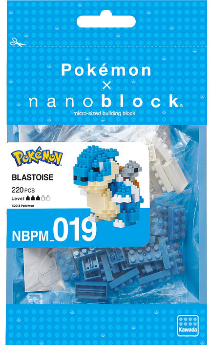 Nanoblocks - Blastoise - Pokemon