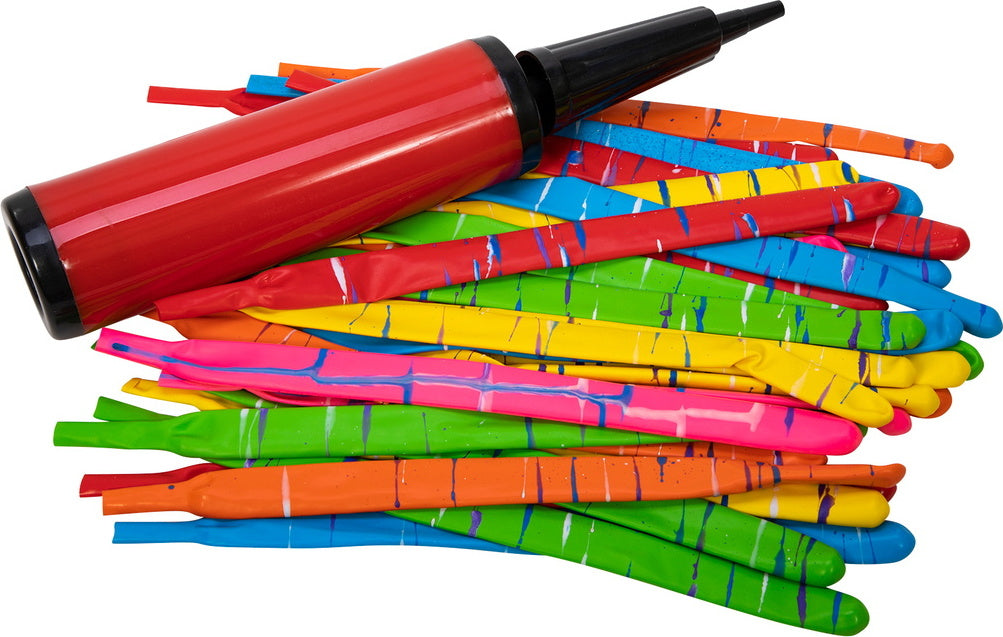 Rocket Balloons with Pump