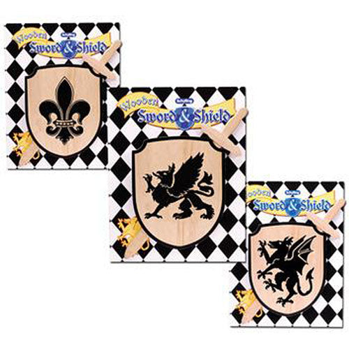 SWORD & SHIELD SET - WOOD