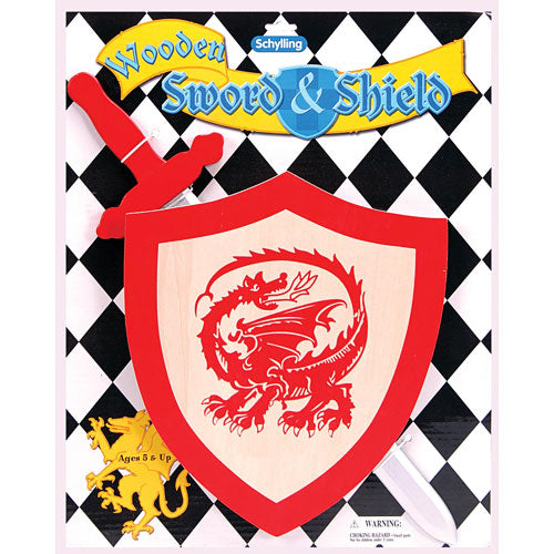 SWORD & SHIELD SET - WOOD